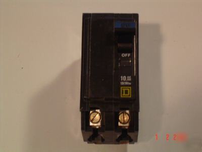 New (2) square d 45AMP double pole qo circuit breaker 