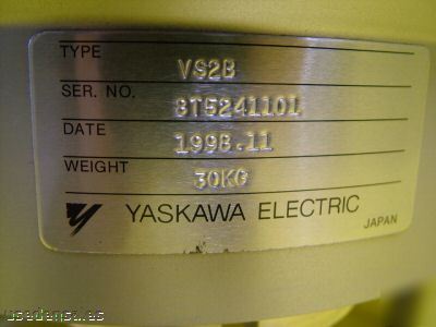 Yaskawa single arm robot VS2B