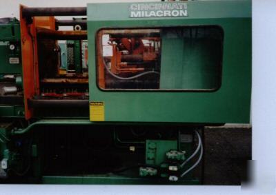 Injection mold molding machine cincinnati 150 ton