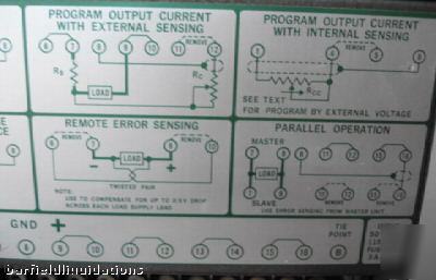 Kepco model CK36-1.5M dc regulated power supply 