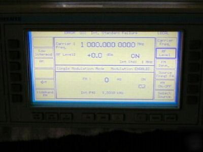 Marconi 2030 10 khz to 1.35 ghz signal generator w/opt 