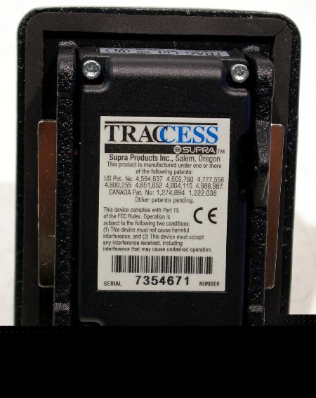 Supra trac-vault outdoor anti-theft device lock-box