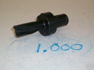 Valenite carbide insert drill 1.000'' ft 50-WD100R-334