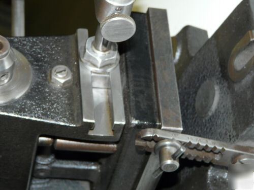 Weldon end mill sharpening fixture - smooth as a babys 