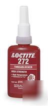 Loctite threadlocker 271,272, or 242RED metal adhesives