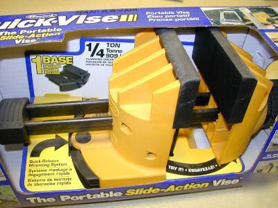 Quick-vise portable quick release mounting system