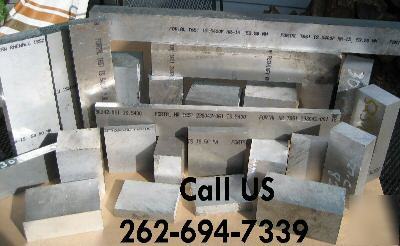 FortalÂ® hr aluminum plate /bars 2.106 x 1 1/4 x 20 1/8 