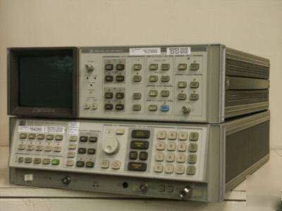 Hp 8568B spectrumanalyzer, 2PIECESYSTEM, 100HZ--1.5GHZ,