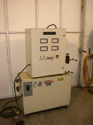 Lepel ultrasonic induction brazing machine & chiller