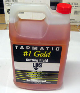 New 1 gallon of tapmatic #1 gold cutting fluid