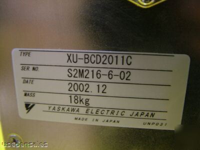 Yaskawa robot controller xu-BCD2011C