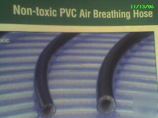 Air breathing hose pvc non-toxic 1/4