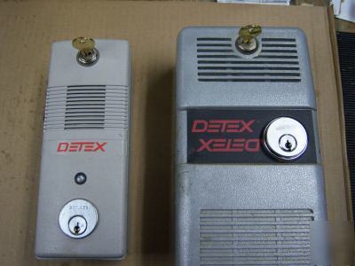 Detex exit alarm cover keys full set locksmith gear
