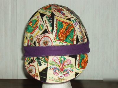 Welding cap for mardi gras