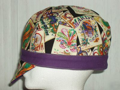 Welding cap for mardi gras