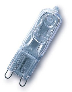 10PS, G9 halogen bulb lamp / g 9 120V 40W