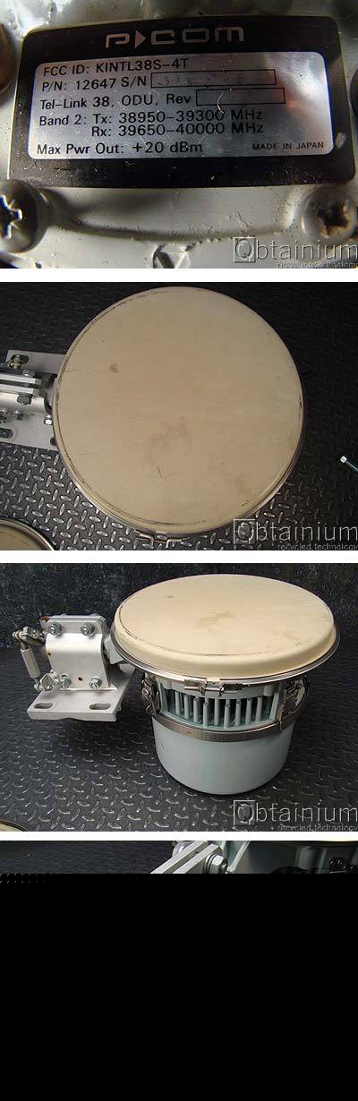 2 each p-com odu 30CM antenna 38 ghz