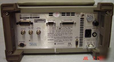 Hp /agilent 35670A dynamic signal analyzer with options