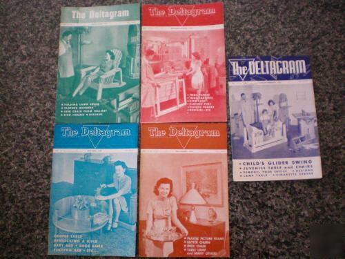 The deltagram lot of 33 books from 1941-1947