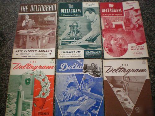 The deltagram lot of 33 books from 1941-1947