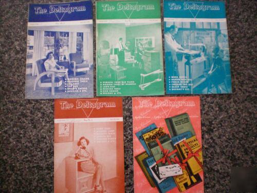 The deltagram lot of 33 books from 1941-1947