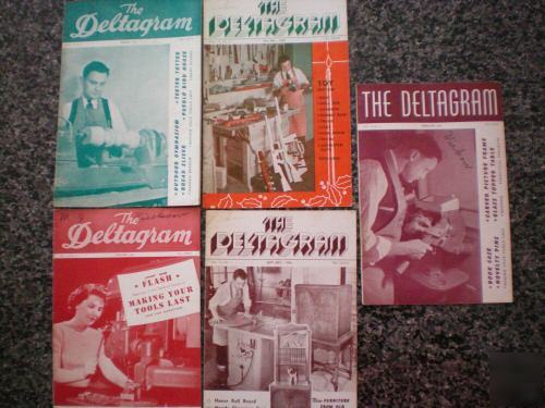 The deltagram lot of 33 books from 1941-1947