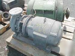 Used: vacuum pump, driven by a 30 hp, 3/60/230/460 volt