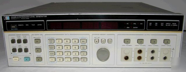 Agilent hp 3336B synthesized level generator opts