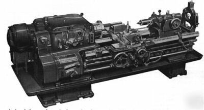 Axelson lathes operation maintenance & parts manual