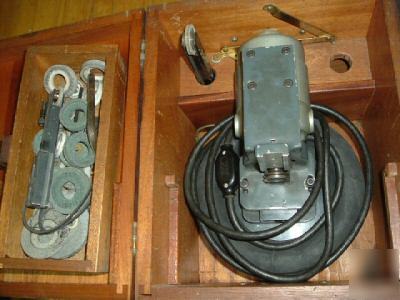 Moore slot grinder head, electric