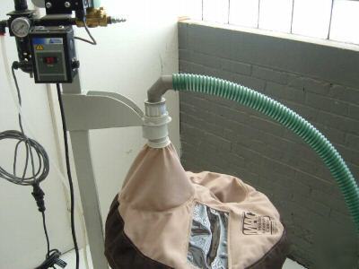 New nice polymer systems grinder w/ conair unloader sys