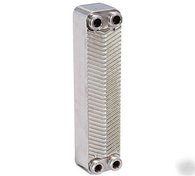 M 50 plate copper brazed heat exchanger water beer wort