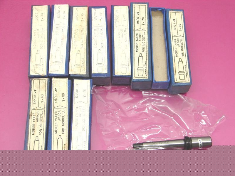 New 10 drill chuck arbor arbors 33JT w/ 1MT (1622D)