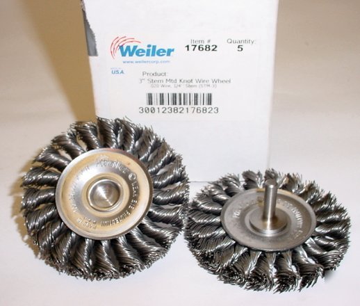 New weiler knot twist wire wheel 3