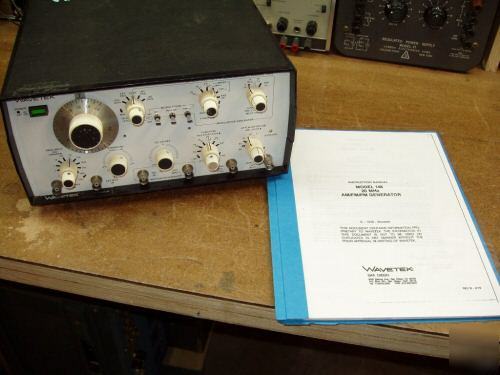 Wavetek model 148 20MHZ pulse function sweep generator