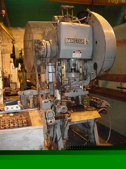 60TN obi press, minster 6, 60 ton air clutch