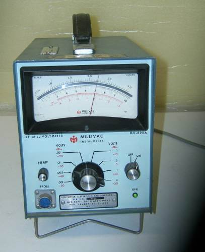 Millivac mv-828A - voltmeter an/urm-145D/u
