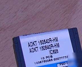 New 10 iscar inserts adkt 150540R-hm IC928