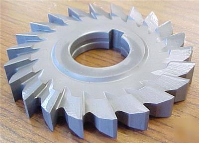 Plain tooth side milling cutter 4