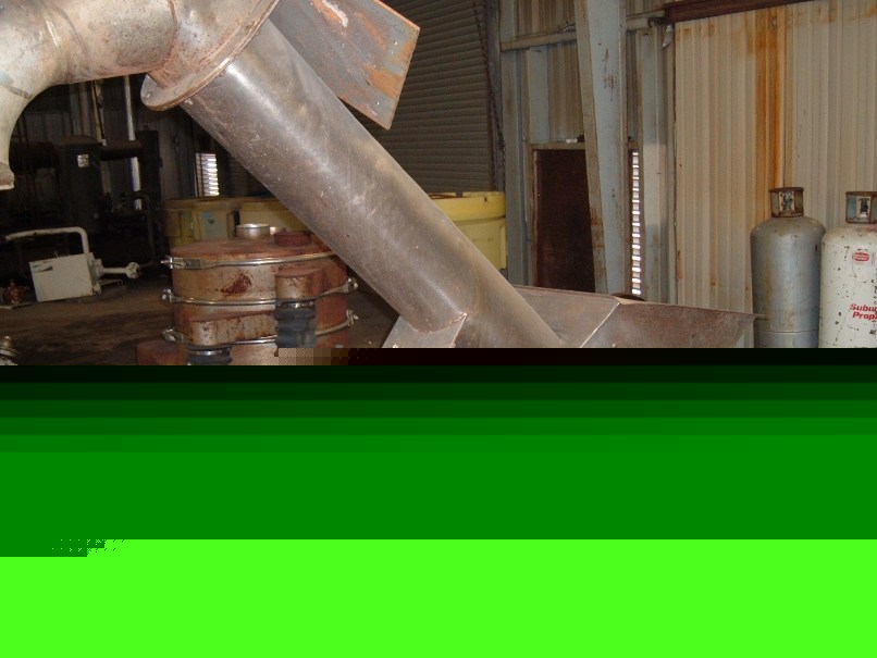Stainless steel screw auger conveyor w hopper nj
