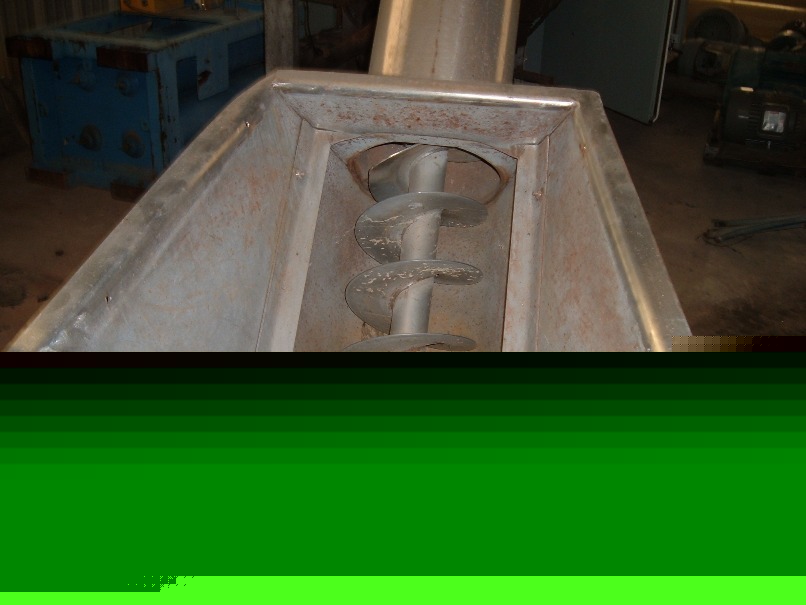 Stainless steel screw auger conveyor w hopper nj
