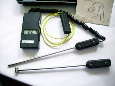 Tif 7000 digital thermometer / pyrometer with probes
