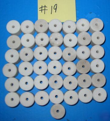 New radiac 1X1X3/16 K5 grinding wheel lot/43 type 5