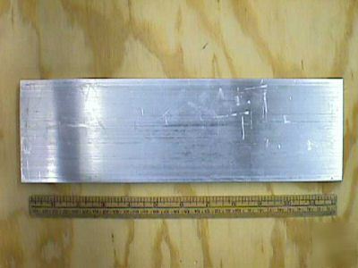 1 pc. of 6061 aluminum 3/4 x 4 x 12 1/8 machining, etc.