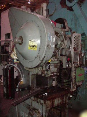 35 ton bliss model c-35 obi flywheel press, stk# 930