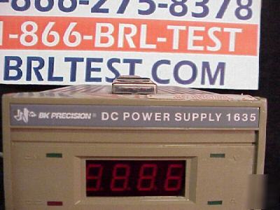 Bk precision 1635 dc power supply 30V / 1.5A no 