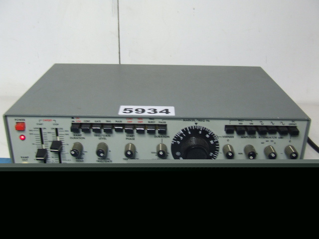 Krohn-hite corp. lin/log sweep generator 1600
