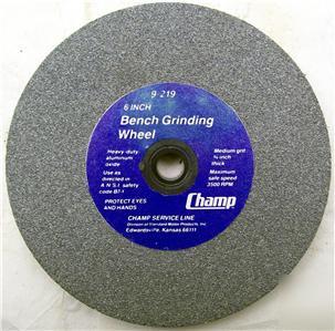 New bench grinder wheel 6IN. medium grit 3/4