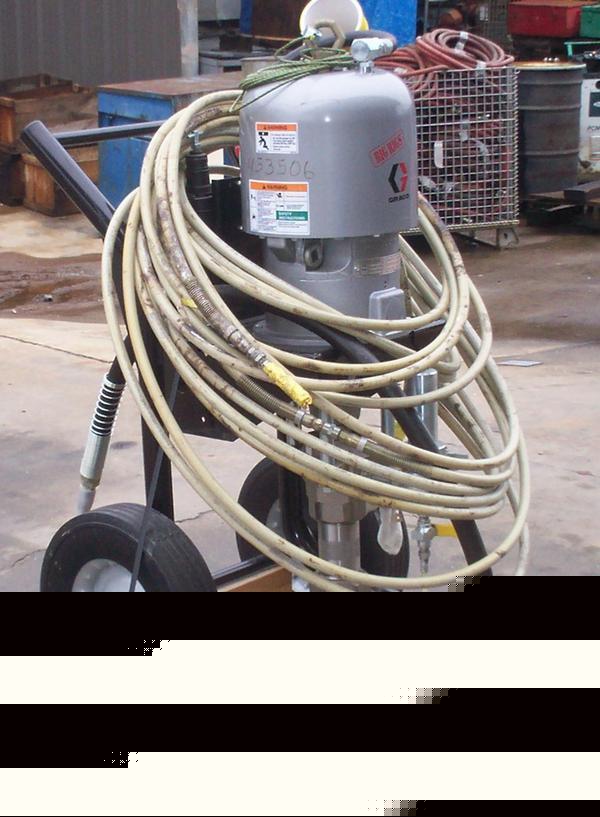 New graco king portable paint spray pump sprayer ?