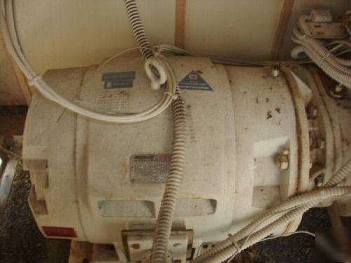 100-hp used ingersoll-rand ep-100 rotary screw air comp